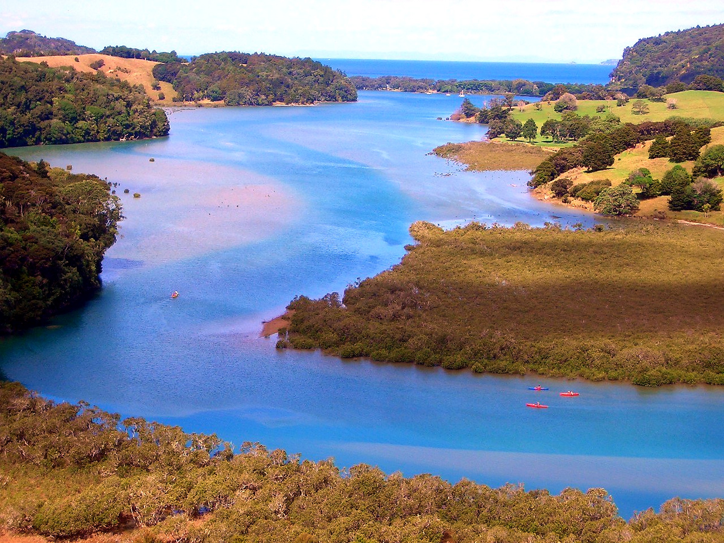 Puhoi river scenery